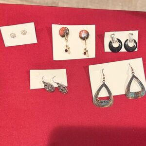 Assorted Earrings Set - 5 pairs/one price!!